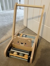 Wooden Baby Walker Push