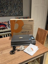 Plustek OpticBook 3800 Flatbed Scanner - Boxed