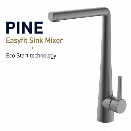 Bristan gunmetal kitchen sink - kitchen,