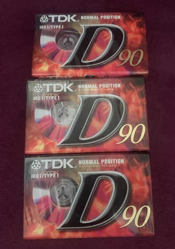 Tdk d90 minutes blank audio - d90, 90