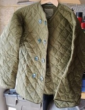 British Army Green Quilted