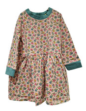 Ex Boden Dress Sweater Style Floral Pink 2-10 Years NEW