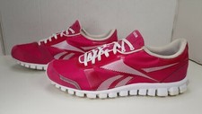 REEBOK REALFLEX OPTIMAL 8UK EUR42 WOMENS PINK RUNNING SHOES TRAINERS SNEAKERS