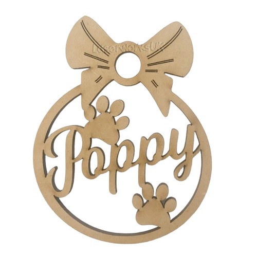 Dog paw shaped bauble - paw,