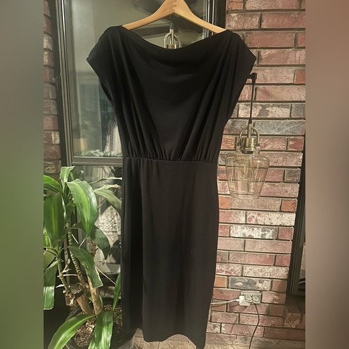 Elegant black women dress - black,