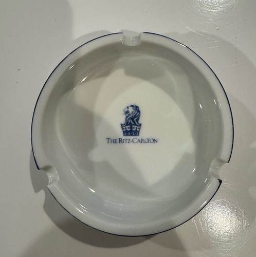 The ritz carlton ashtray - carlton, white