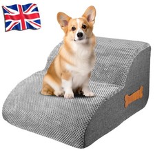 2 Step Non-Slip Dog Stairs For