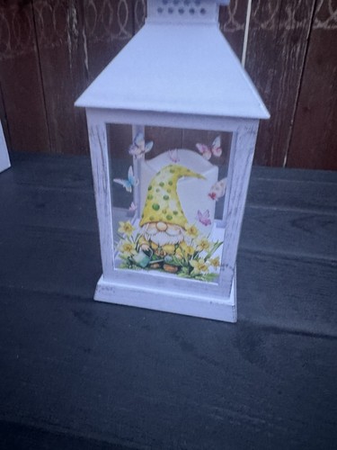 Painted wooden rectangular - painted,