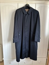 MENS DAKS NAVY RAINCOAT