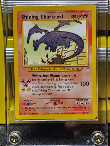 Shining charizard 107 105 neo - shining,