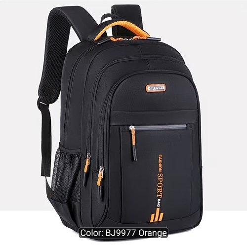 Trendy black backpack - trendy,