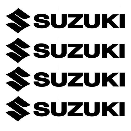 Suzuki with logo - logo, decals
