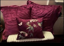 Dorma Large Decorative Cushions x 3