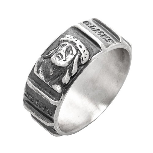 Rosary ring ra086 925 sterling - ra086,