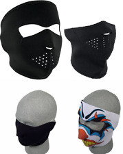 Ski Skiing Bike Biker Cycling Neoprene Mask Full or Half Slight Seconds