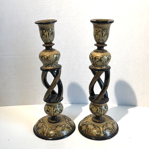 Vintage wood kashmir barley - vintage,