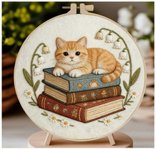 Embroidery hoop kit 20cm - embroidery,