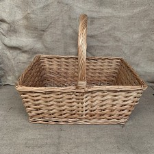 Vintage Wicker Shopping Basket
