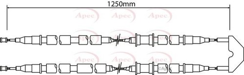 Apec rear brake - apec, for