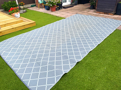 Awning carpet grey geometric - awning, .
