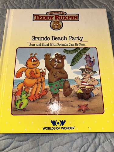 Teddy ruxpin grundo beach - ruxpin,