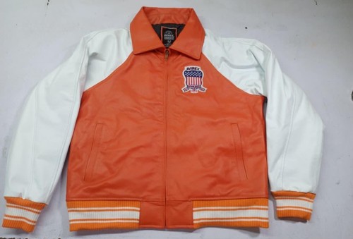 Men avirex orange white usa - avirex,