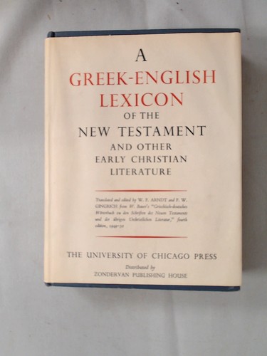 Greek english lexicon the - greek-english, of
