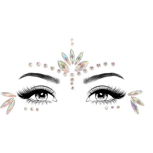 Face crystal jewels - jewels,