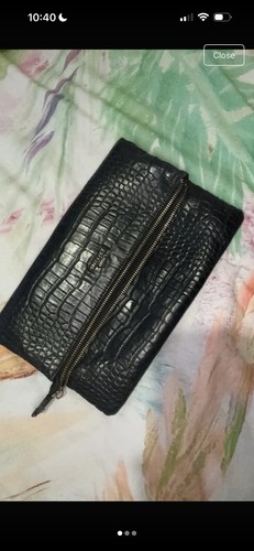 Dune london black - black, textured
