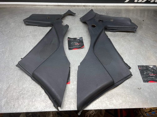 Porsche 944 blue rear interior