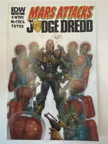 Mars attacks judge - dredd, #1