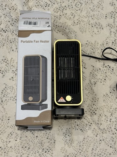 Portable 500w fan heater - portable,