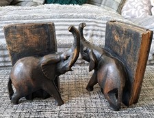 Elephant Bookends For