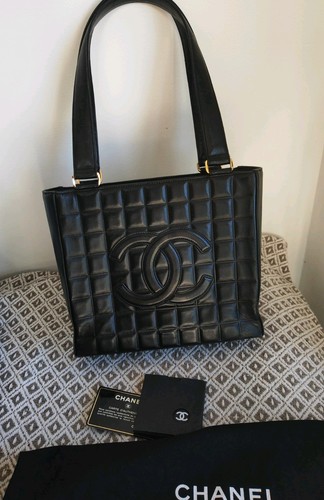 Chanel tote handbag quilted - handbag,