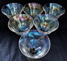 STYLISH SET of 6 IRRIDECSENT