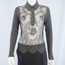 Valentino Floral Lace & Knit