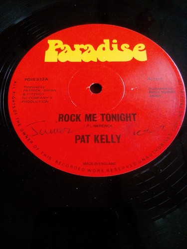 Pat kelly rock - me, tonight