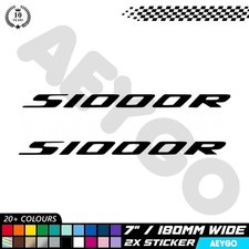 2x BMW S1000R Vinyl Decal