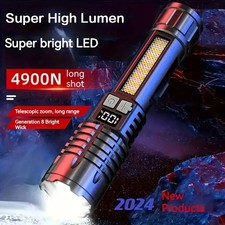 Super Bright 10000000LM Torch Led Flashlight USB Rechargeable Tactical light