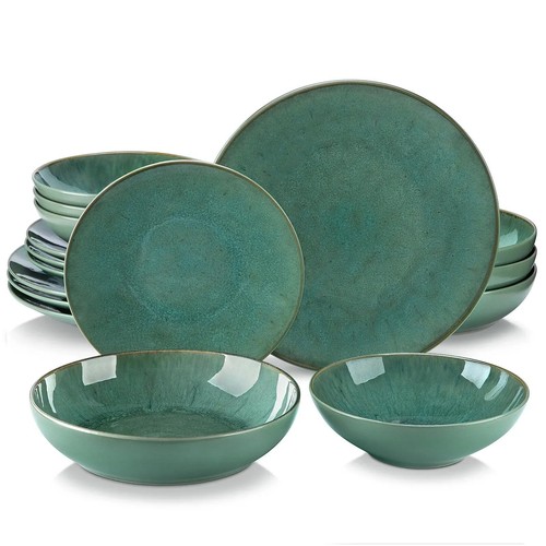 Piece green embossed - piece,