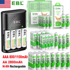 Lot AA AAA Rechargeable