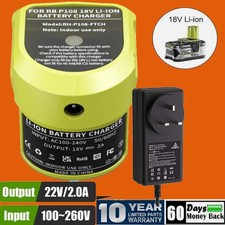 UK Fast Charger For Ryobi 18V