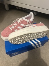 Ladies Pink Adidas Gazelle