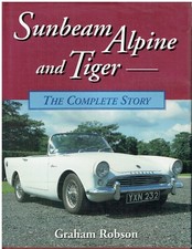 SUNBEAM ALPINE SERIES I-V & TIGER 260 289 '59-67 DESIGN&DEVELOPMENT HISTORY BOOK
