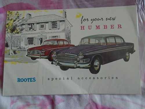 Humber special accessories - humber,