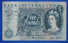 1967 bank england five - 1967,