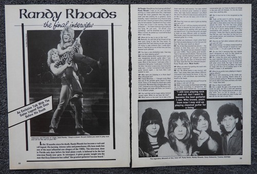 Randy rhoads clipping - randy,