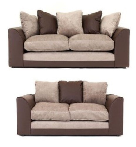 Fabric sofa seater black - sofa,