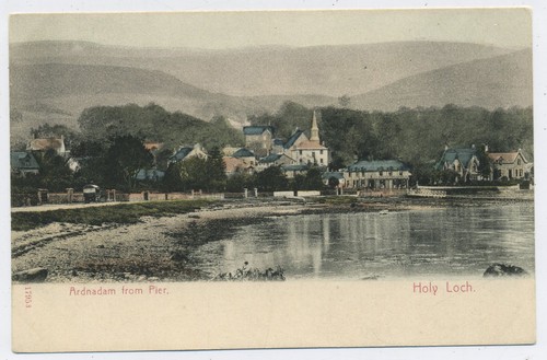 Ardnadam from pier holy loch - pier,