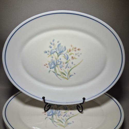Jaj pyrex blue iris oval - jaj,